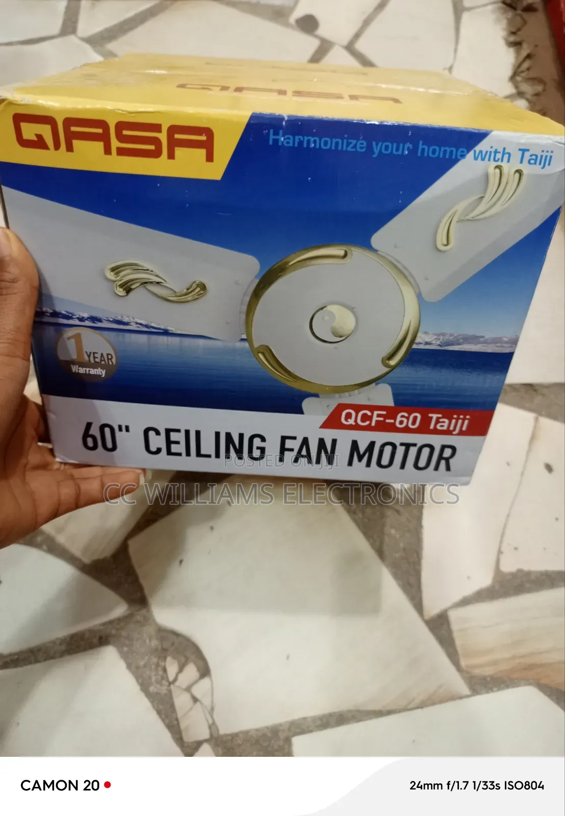 Qasa 60 Ceiling Fan