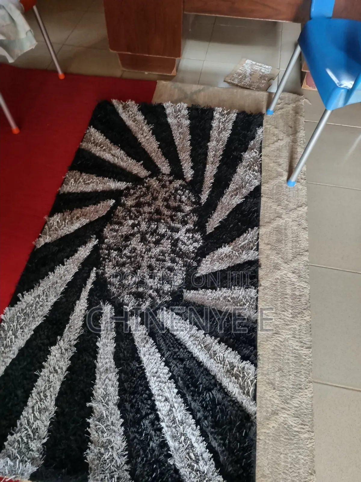 Centre Rug 3x5 Shaggi Design