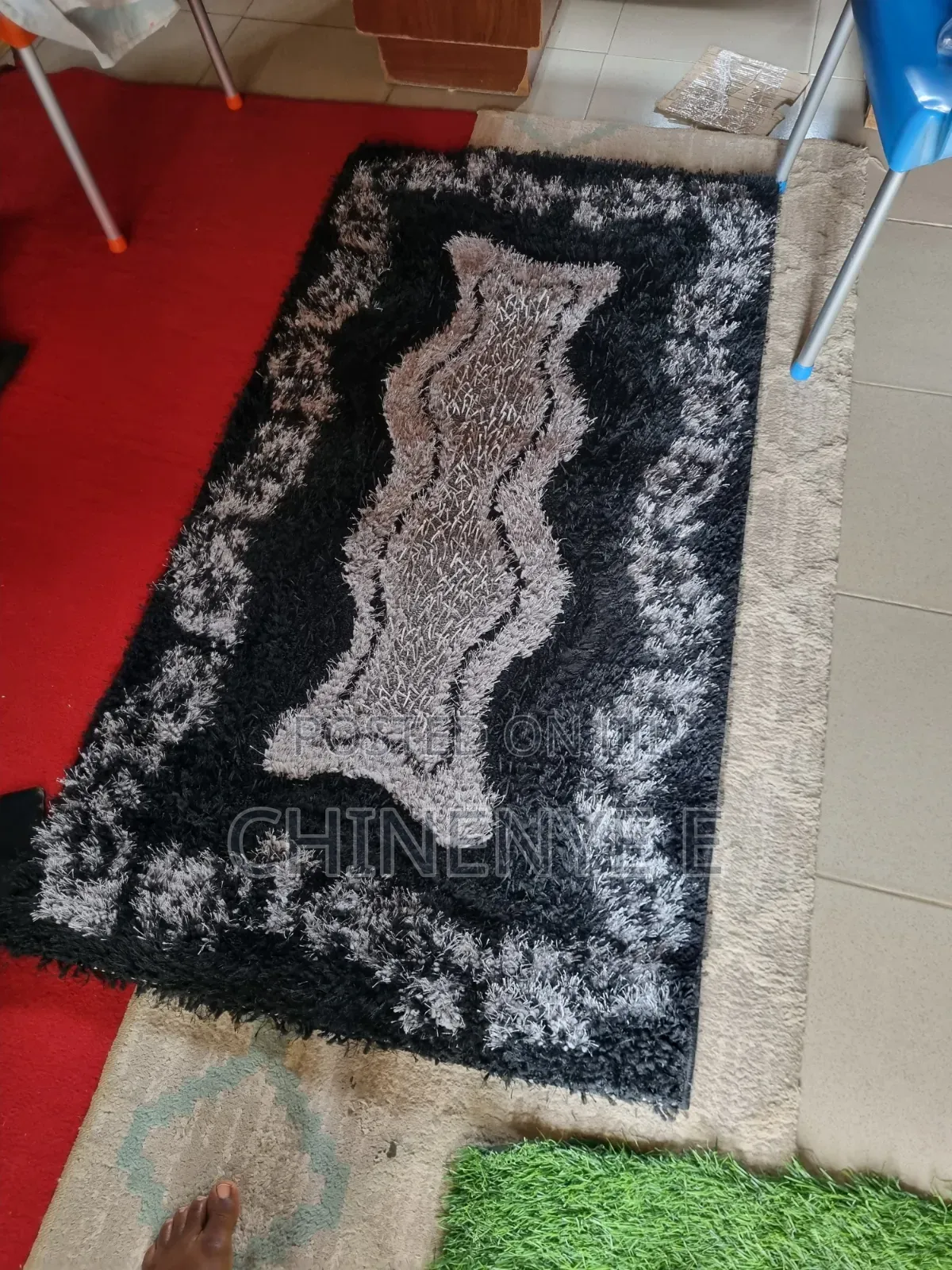 Centre Rug 3x5 Shaggi Design