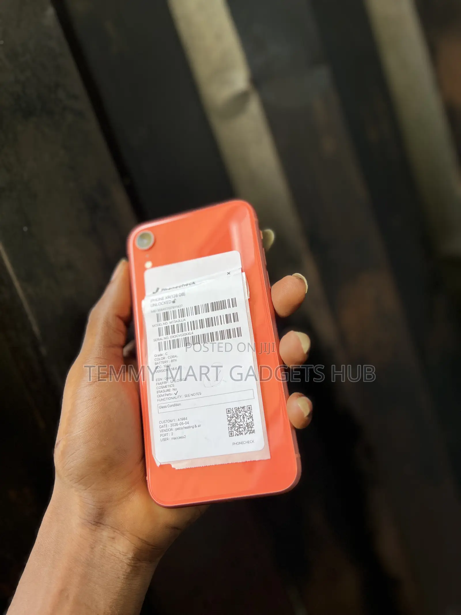 Apple iPhone XR 128 GB Orange