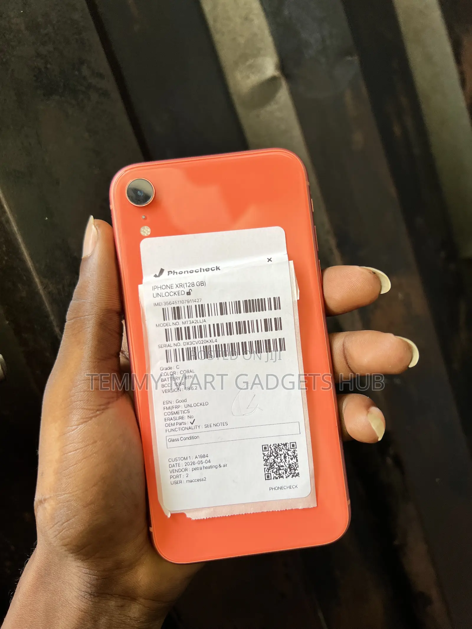 Apple iPhone XR 128 GB Orange
