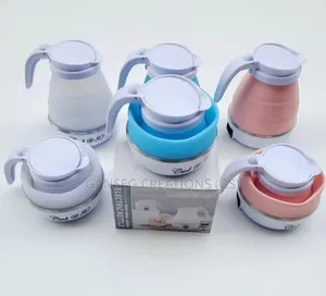 Portable Folding Electric Kettle – Collapsible Silicone Travel Kettle
