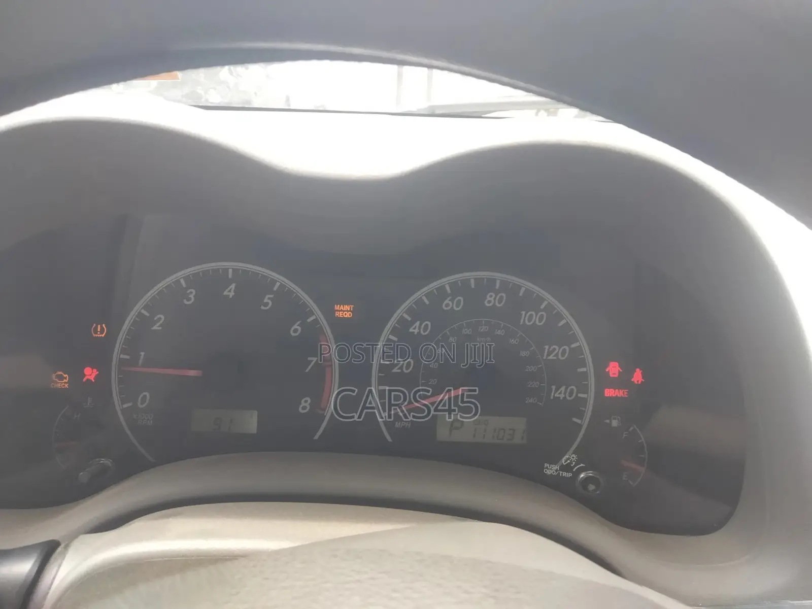 Toyota Corolla 2010 Blue