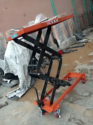 Manual Hydraulic Scissor Lift Table Trolley