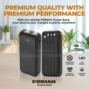 Brand New Firman 20000mah Power Bank