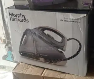This Is a Morphy Richards Easy Steam Generator Iron in Black.It Featur