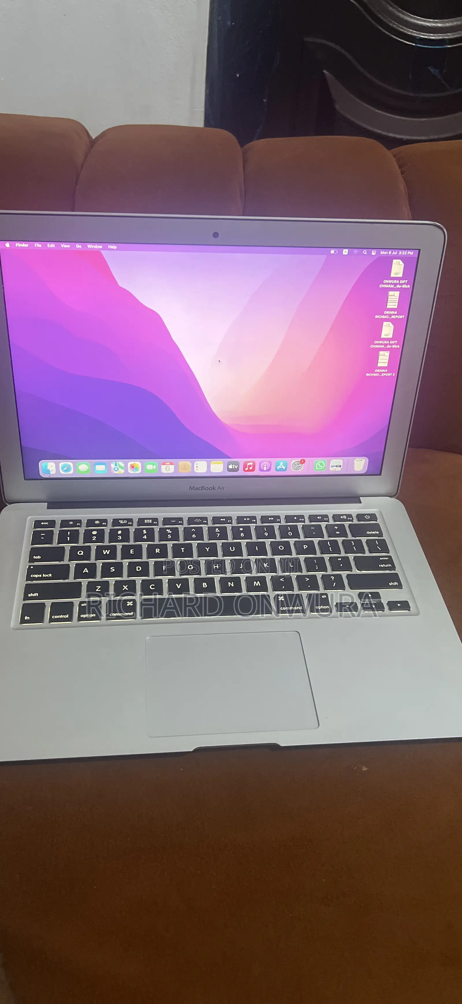 Laptop Apple MacBook Air 2017 8GB Intel Core i5 SSD 128GB