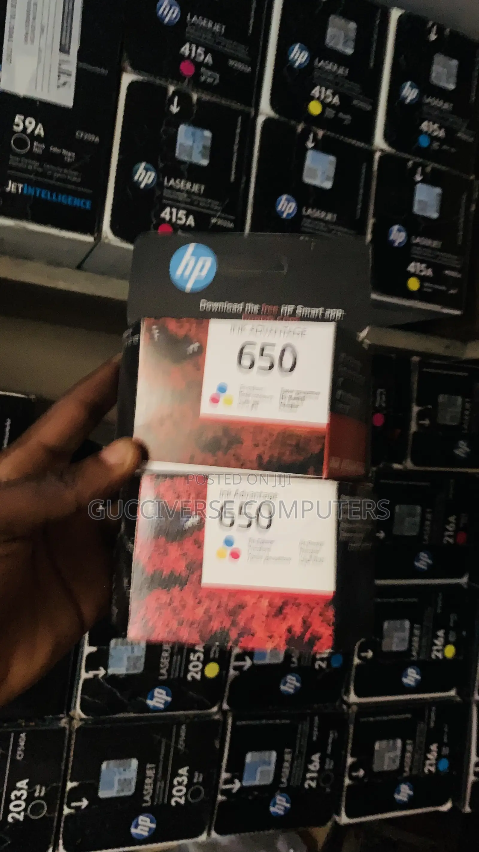 Hp 650 Ink Cartridges