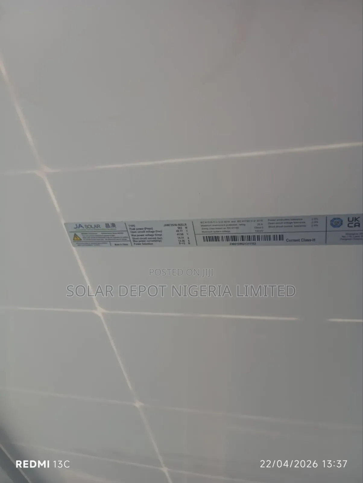 620w Jinko Bifacial Solar Panel