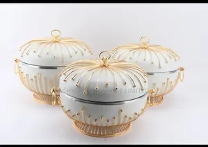 Luxury 3-Piece Insulated Food Warmer Hot Pot Set With Lids