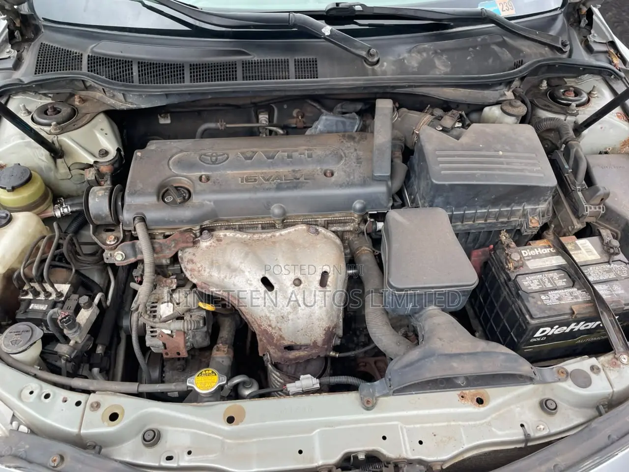 Toyota Camry 2.4 LE 2008 Silver
