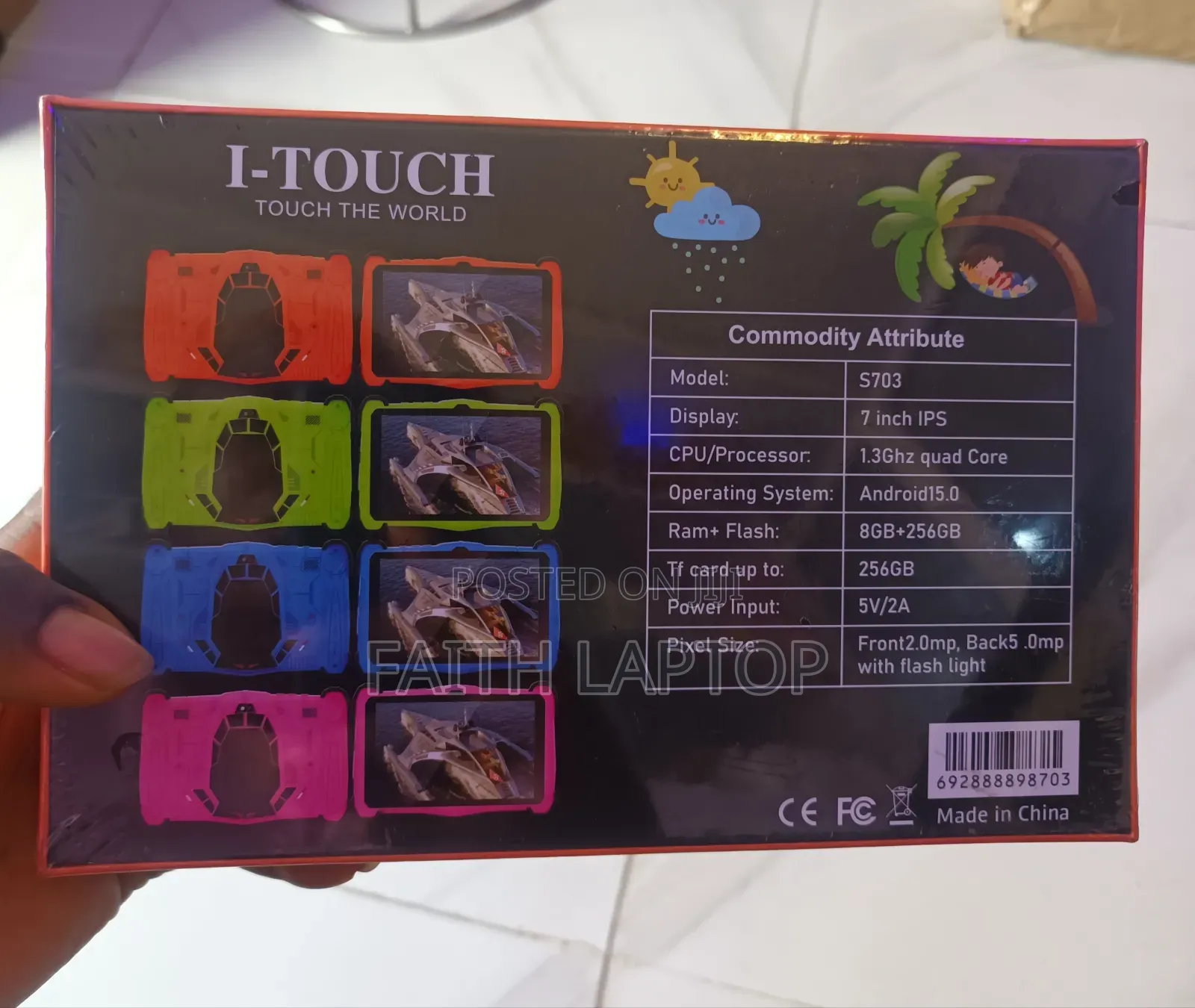 New Tablet 256 GB Green