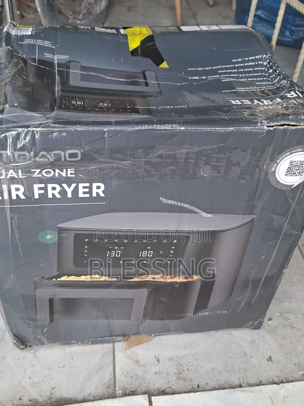 Ambiano Dual Zone Airfryer (8l)