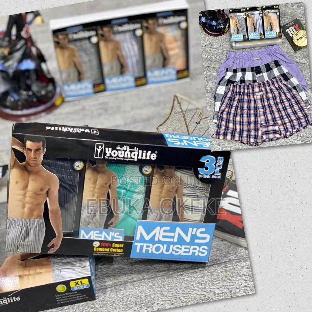 Round Neck Singlet Boxer Briefs