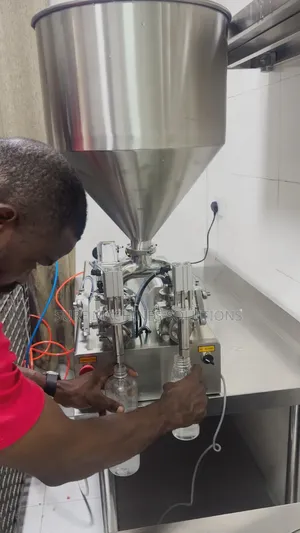 Double Nozzle Paste Filling Machine