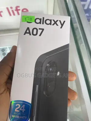 New Samsung Galaxy A07 4G 128 GB Black