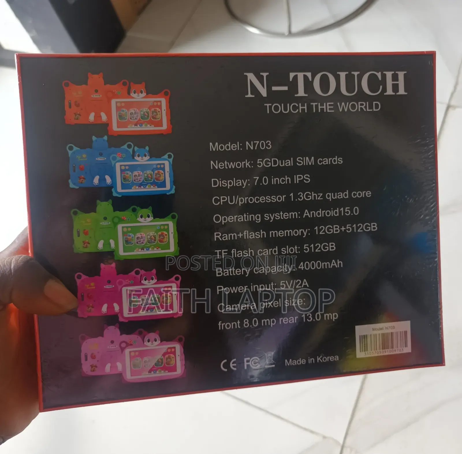 New Tablet 512 GB Green