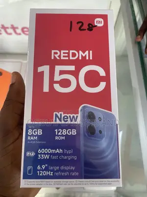 New Xiaomi Redmi 15C 4G 128 GB Red