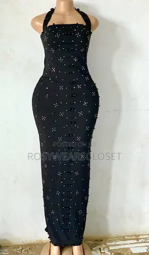 Bodycon Stone Beaded Dress
