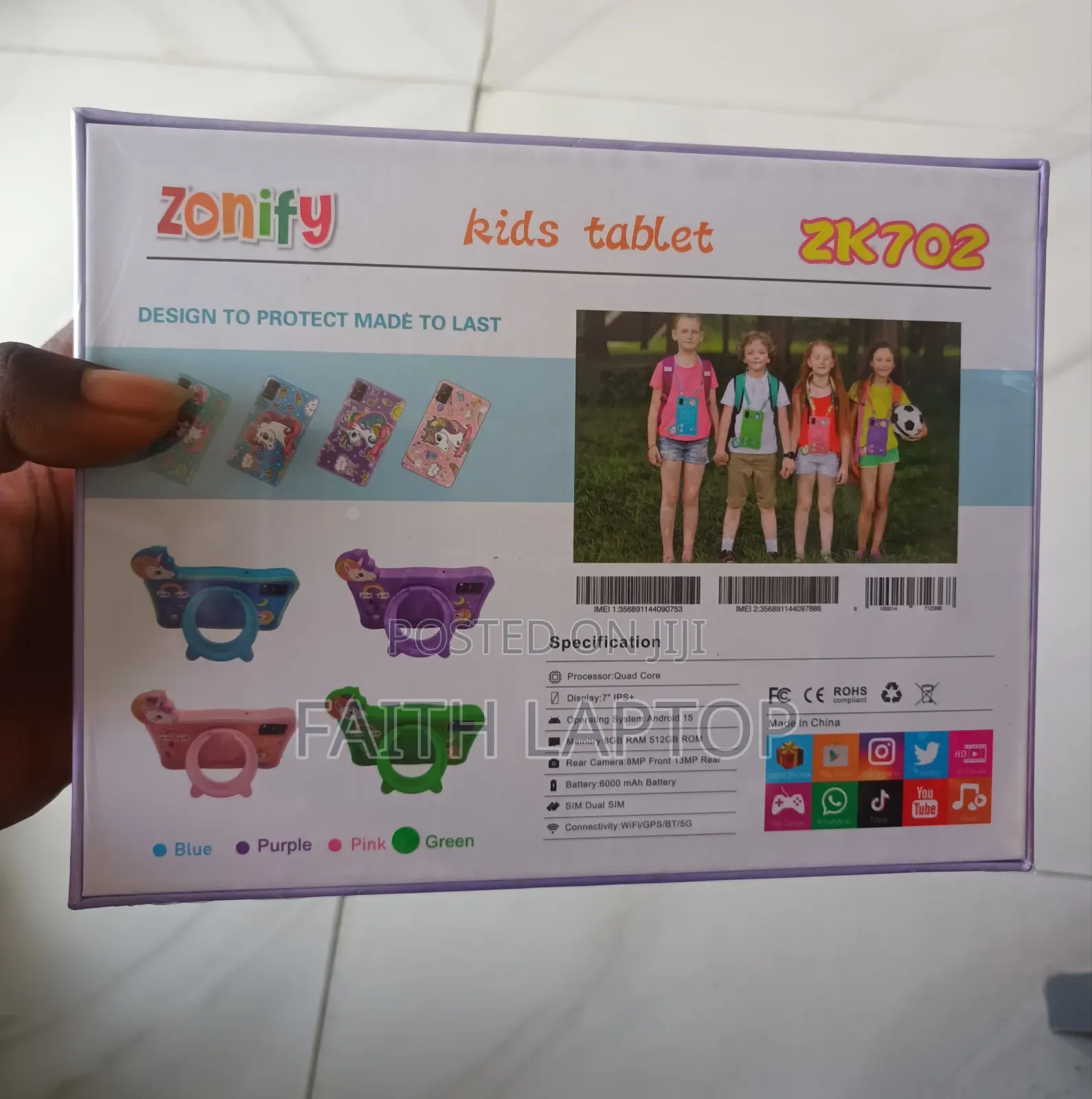 New Tablet 512 GB Green