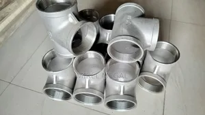 2" Stainless Tee Threaded 316