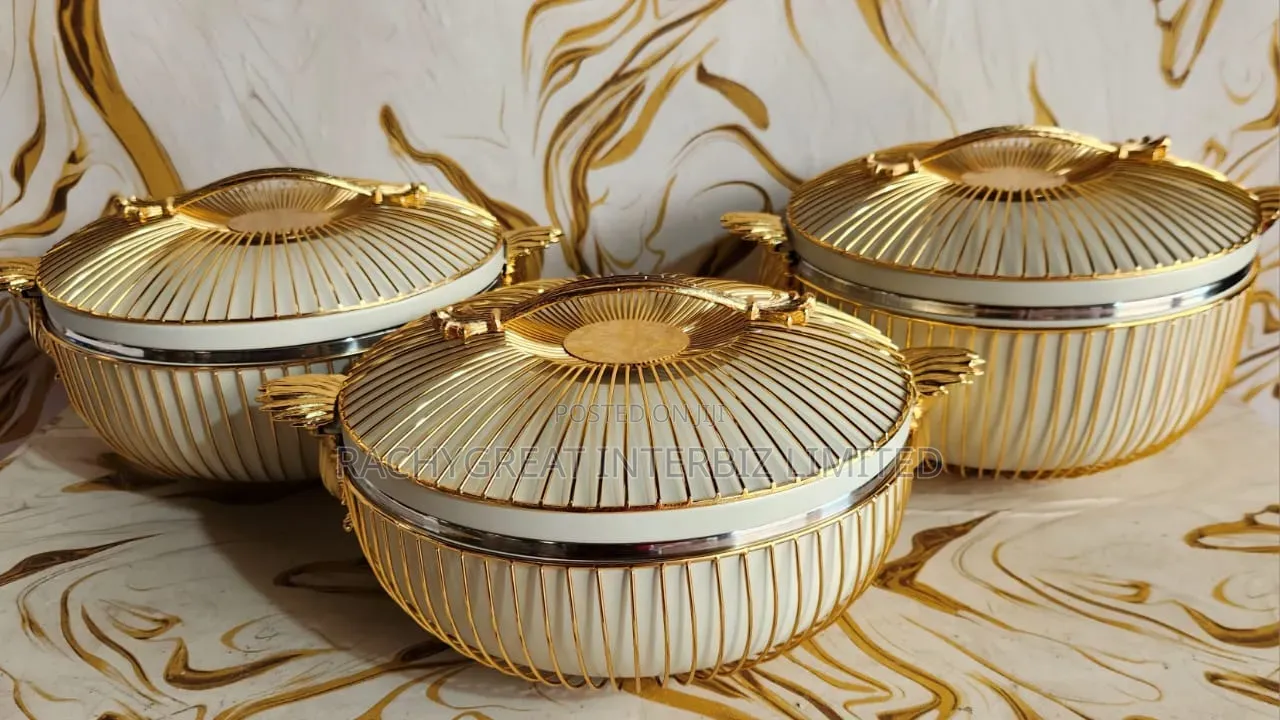 Luxury 3-Piece Insulated Hot Pot Set