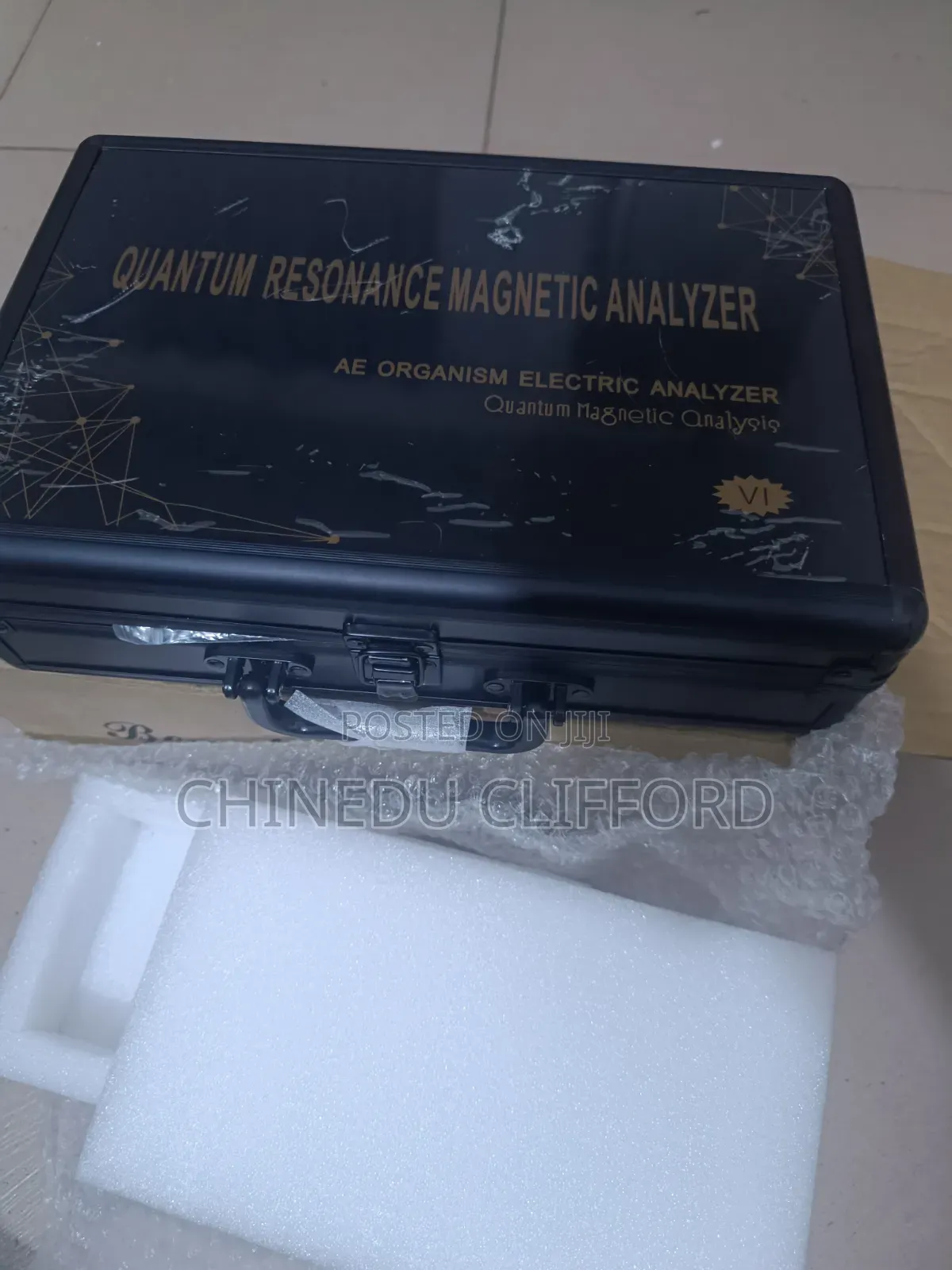 Quantum Resonance Magnetic Analyzer