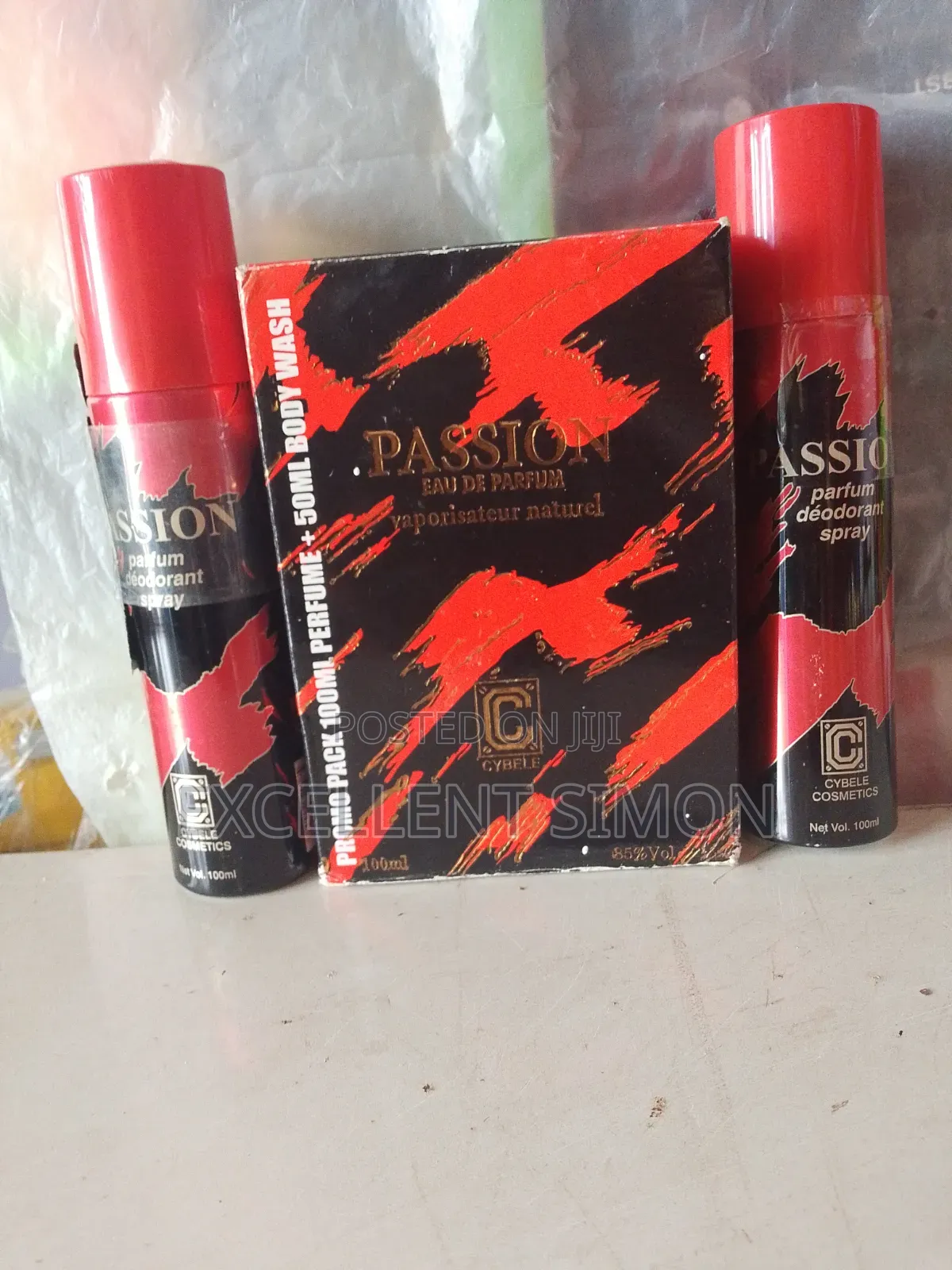 Passion Deodorant Spray and Eau De Parfum