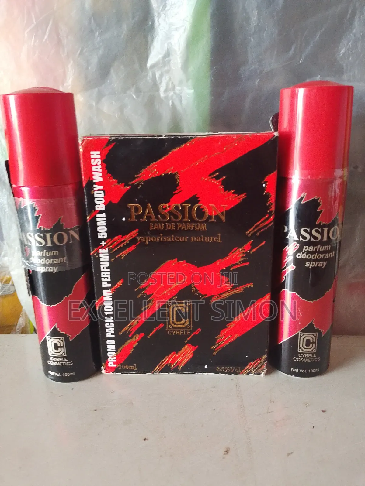 Passion Deodorant Spray and Eau De Parfum