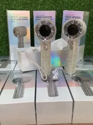 S5 Diamond-Studded Handheld Turbo Fan