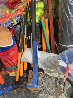 48-Inch Heavy Duty Pipe Wrench With a Distinct Blue Body.