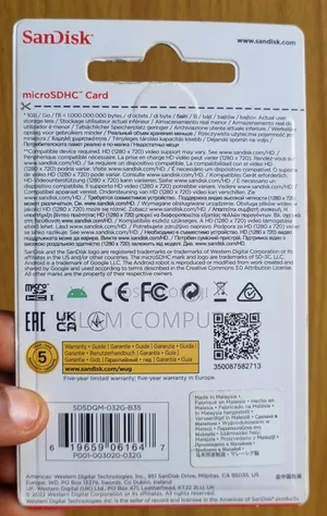 Sandisk Microsd Hc Ard
