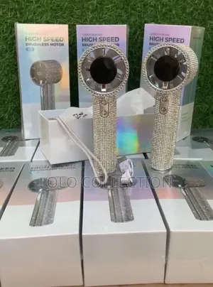 S5 Diamond-Studded Handheld Turbo Fan