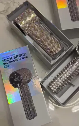 S5 Diamond-Studded Handheld Turbo Fan