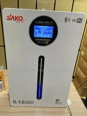 5kwh Sako Lithium Battery (Up Graded) New Design Best Importer of Sako