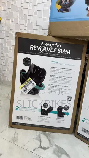 Evenflo Revolve360 Slim 2-in-1 Rotating Car Seat
