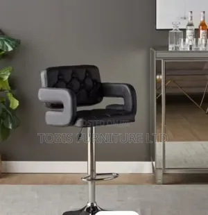 Adjustable Bar Stool With Armrests – Modern Kitchen Bar Chair