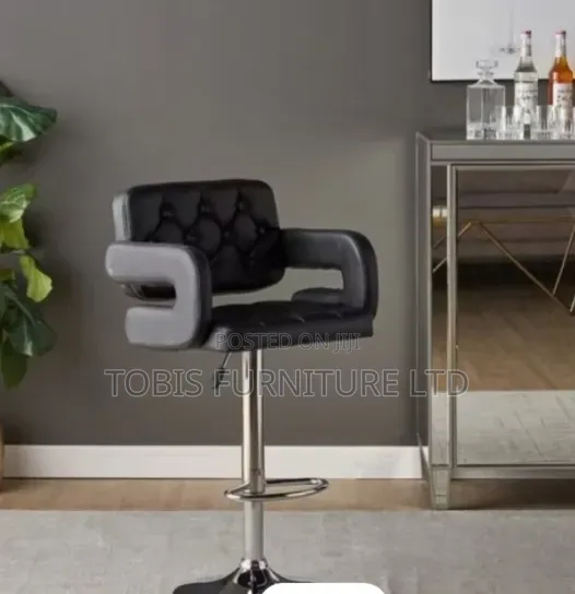 Adjustable Bar Stool With Armrests – Modern Kitchen Bar Chair