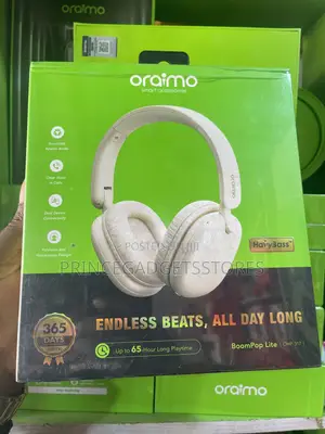 Oraimo Boompop Lite Wireless Bluetooth Headphones (Ohp-317)65h Battery