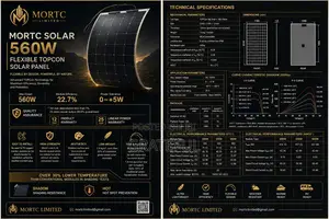 560w Flexible Solar Panel