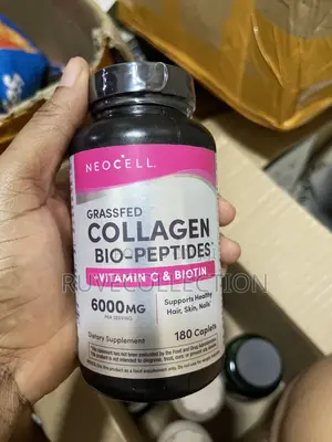 Collagen Biopeptides + Vitamin C + Biotin 180 Capsules