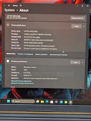 Laptop Asus ROG Strix G16 16GB Intel Core i7 SSD 1T