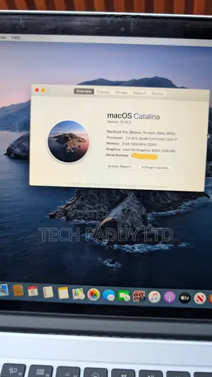 Laptop Apple MacBook Pro 2013 8GB Intel Core i7 SSD 256GB
