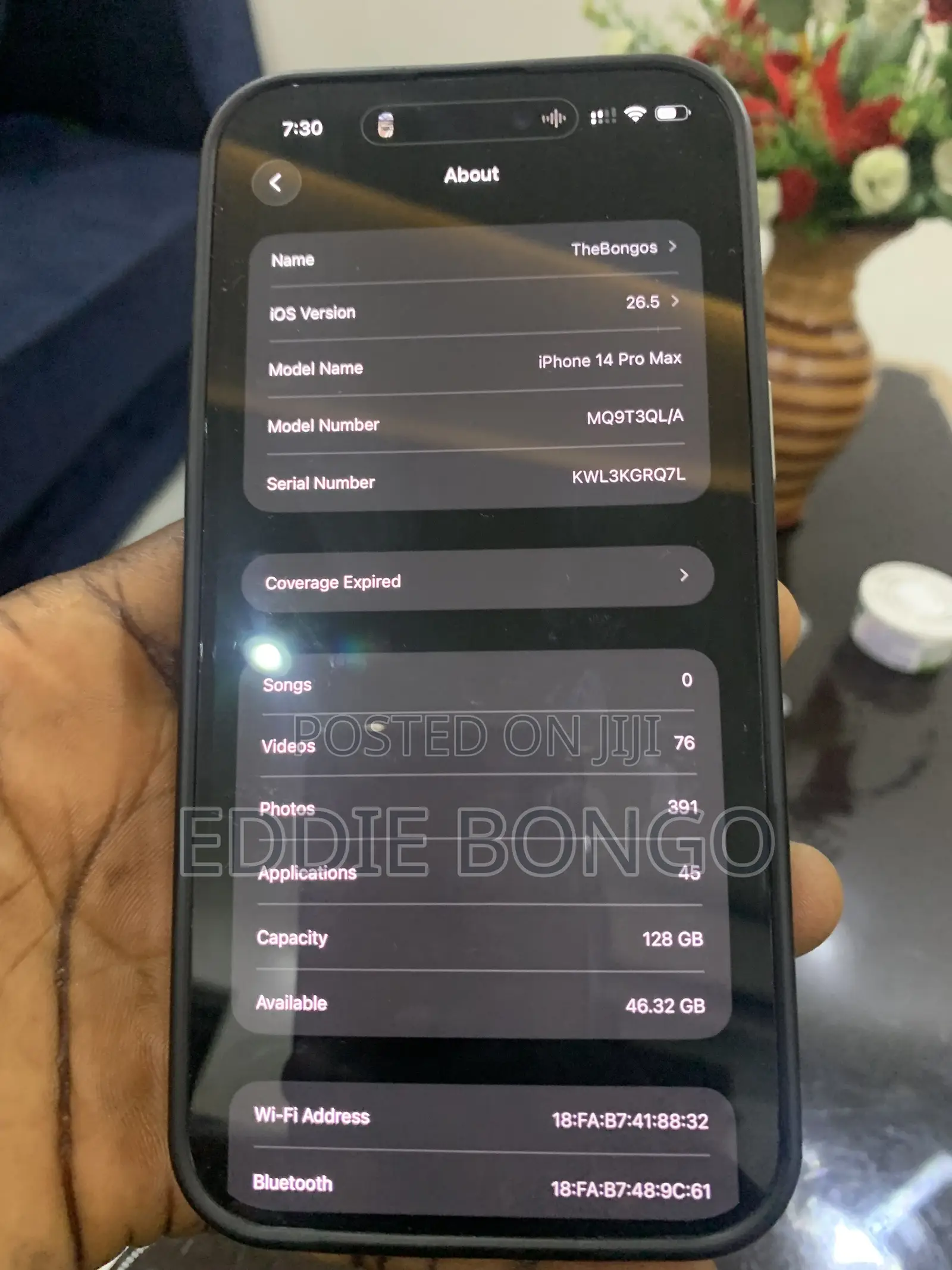 Apple iPhone 14 Pro Max 128 GB Purple