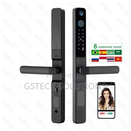 Smart Lock for Aluminum Door Slim Frame