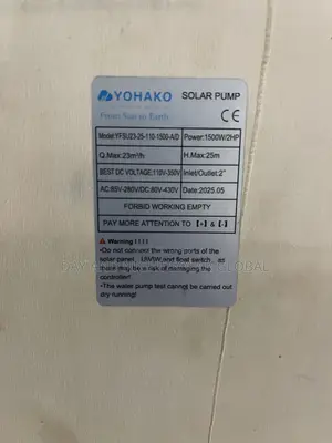 2hp Ac/Dc Solar Surface Water Pump 3inchs