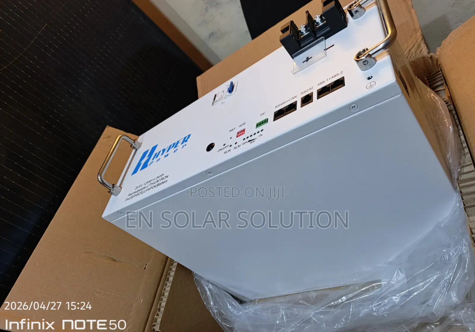 3.5kwh/24v Hyper Lithium Battery Available