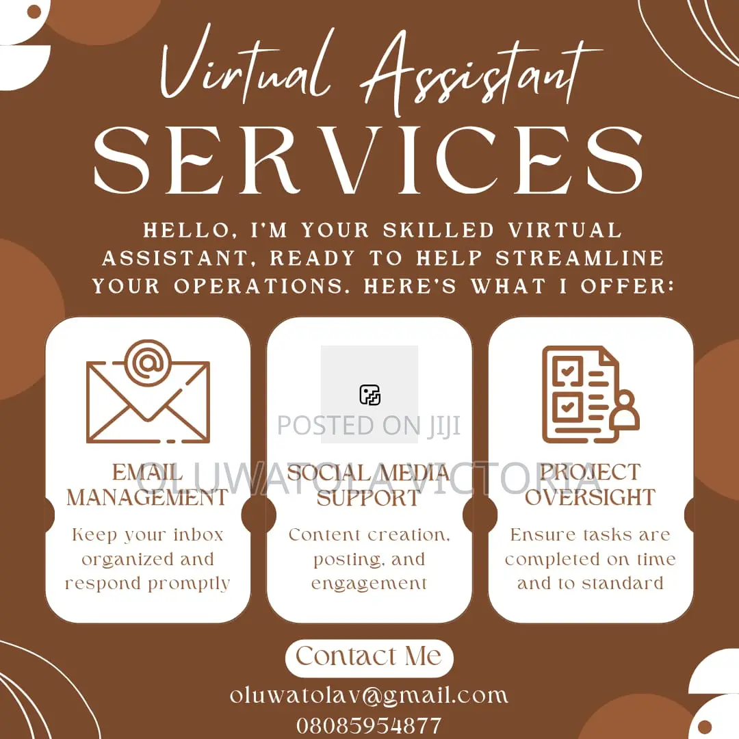 Virtual Assistant Admin Support – I Handle Emails, Data, and Booking