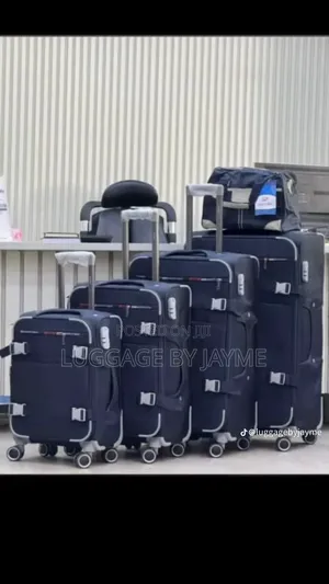 Durable 5-Pieces Fabric Luggage
