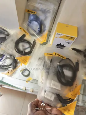 (Item: C28p) 4-in-1 Fast Charging Cable, Type C + Lightning . 1m